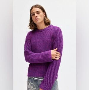 Urban Outfitters Purple Knit Comfy Sweater